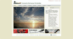 Desktop Screenshot of funerariahermanosfernandez.es